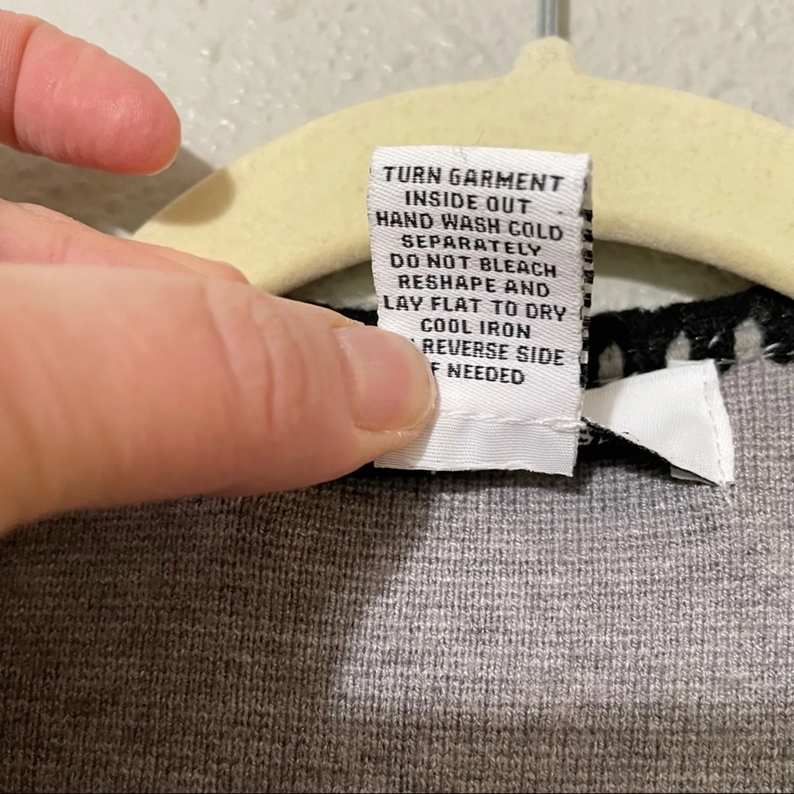 Magaschoni Grey Open Front Long Line Cardigan Sweater Duster Womens M Coatigan - Image 6