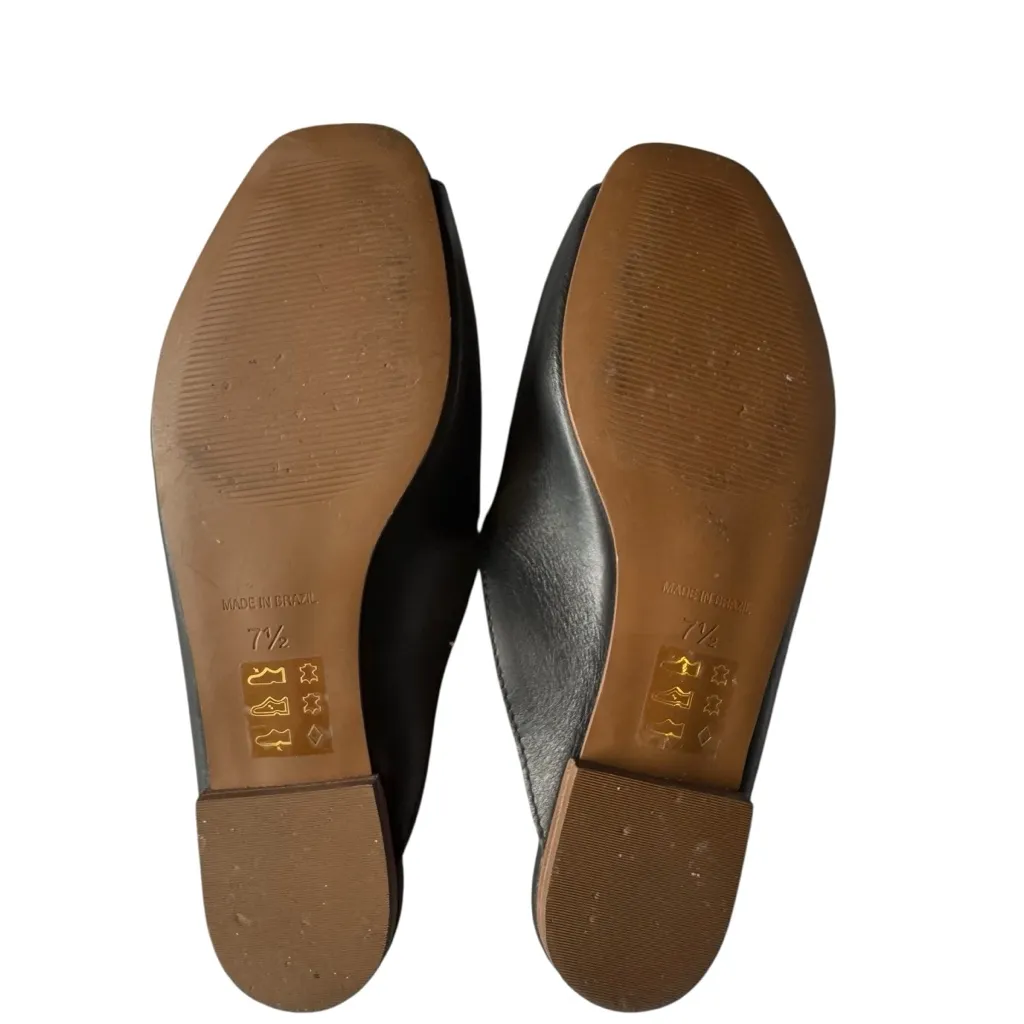 Madewell - The Erica Peep-Toe Mule in Leather Sz 7.5 - Image 8