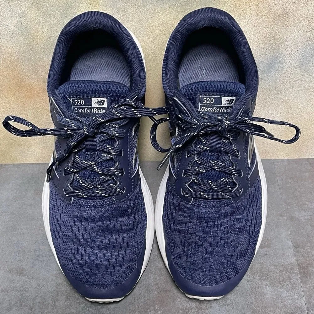New Balance 520 V5 W520SK5 Women's Navy Blue Wide Sneakers Size 9.5D - Image 12