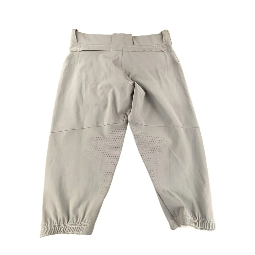 Nike Team Engineered Womens Softball Pants M Gray Dri-Fit Performance Durable - Image 4