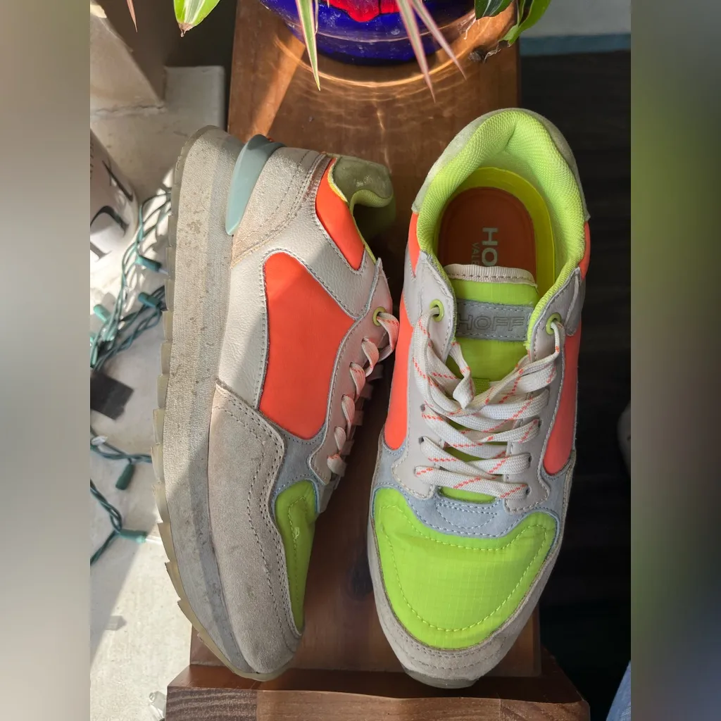 Hoff Valencia Sneakers Orange Size 6.5 - Image 3