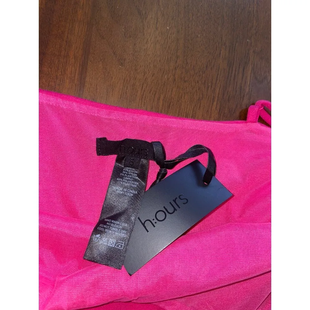 h:ours x Revolve Lambert Mini Dress in Nude XSmall Womens Cutout Bodycon - Image 7