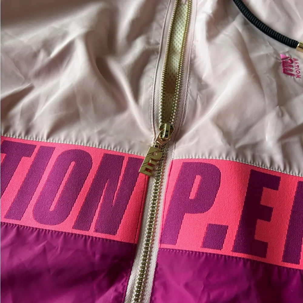 P.E. NATION Transit Man Down Jacket Pink - Image 10