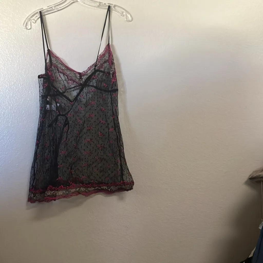 FINAL MARKDOWN Valerie Steven’s tie front cami large - Image 2