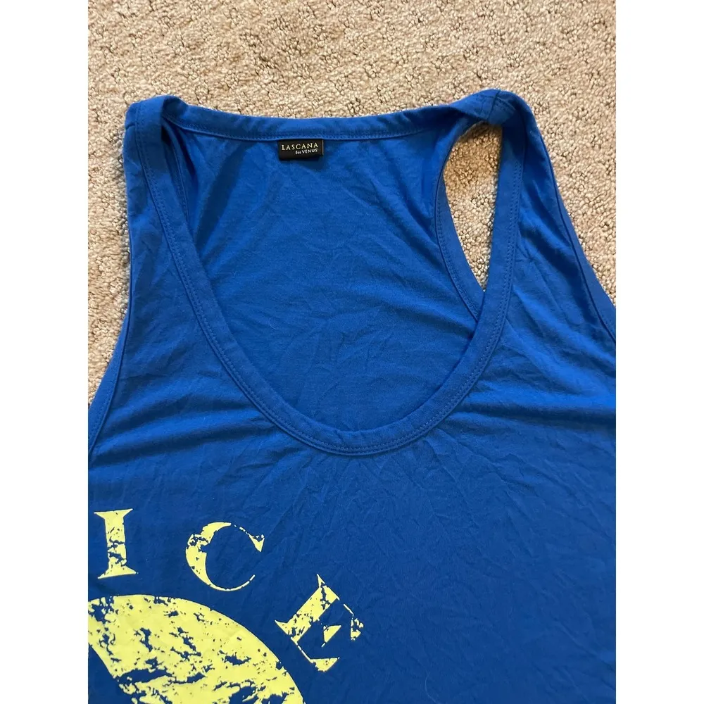 Lascana for Venus Blue Racerback Tank Swim Cover Up Dress - Image 2