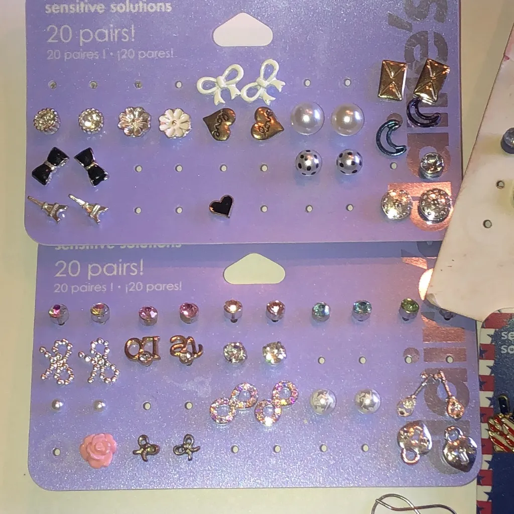 Claire's and Cat & Jack Earrings Set - Image 3
