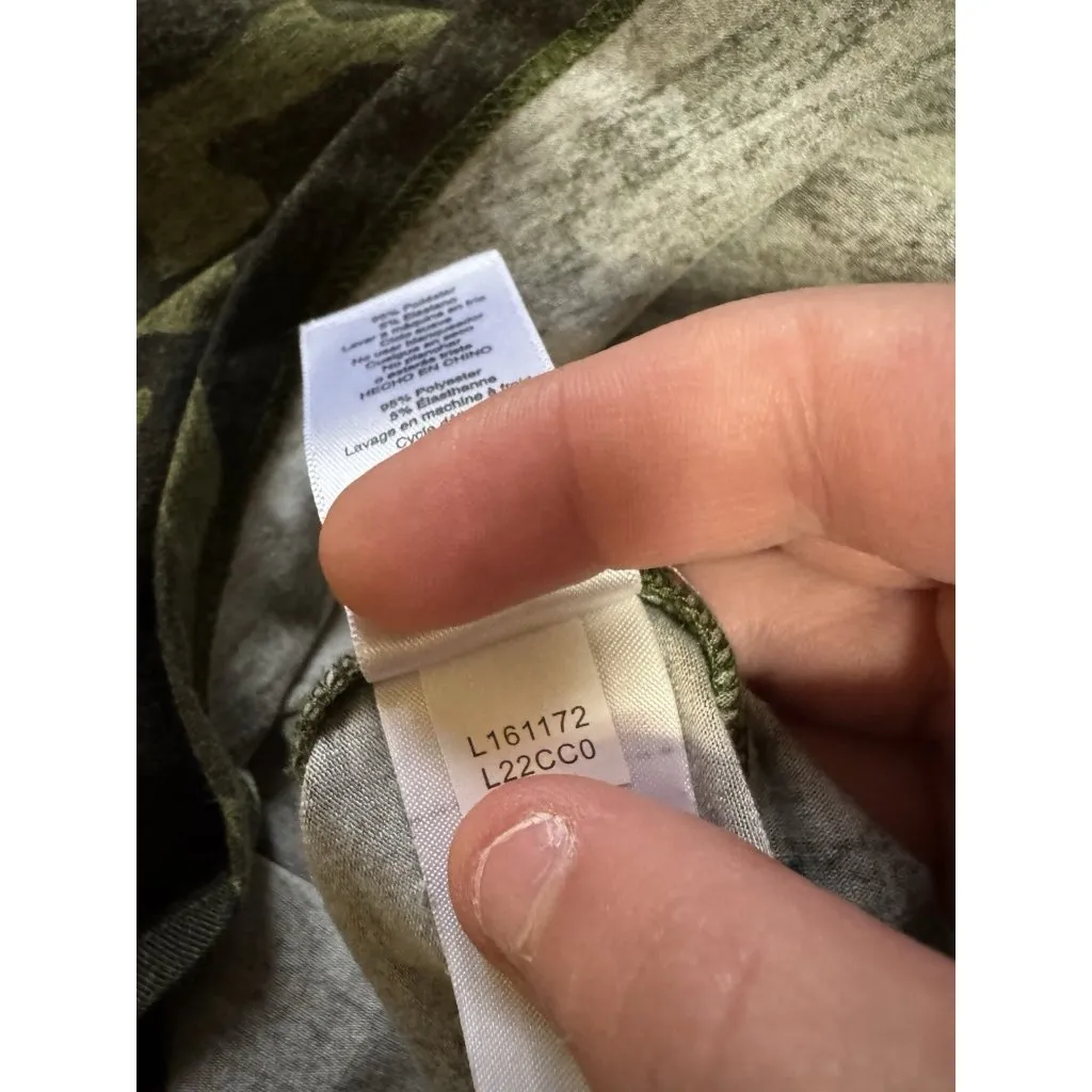 LulaRoe Women Shirt Size XL Camo Cheetah Sleeves Stretch Country Cowgirl Western - Image 10