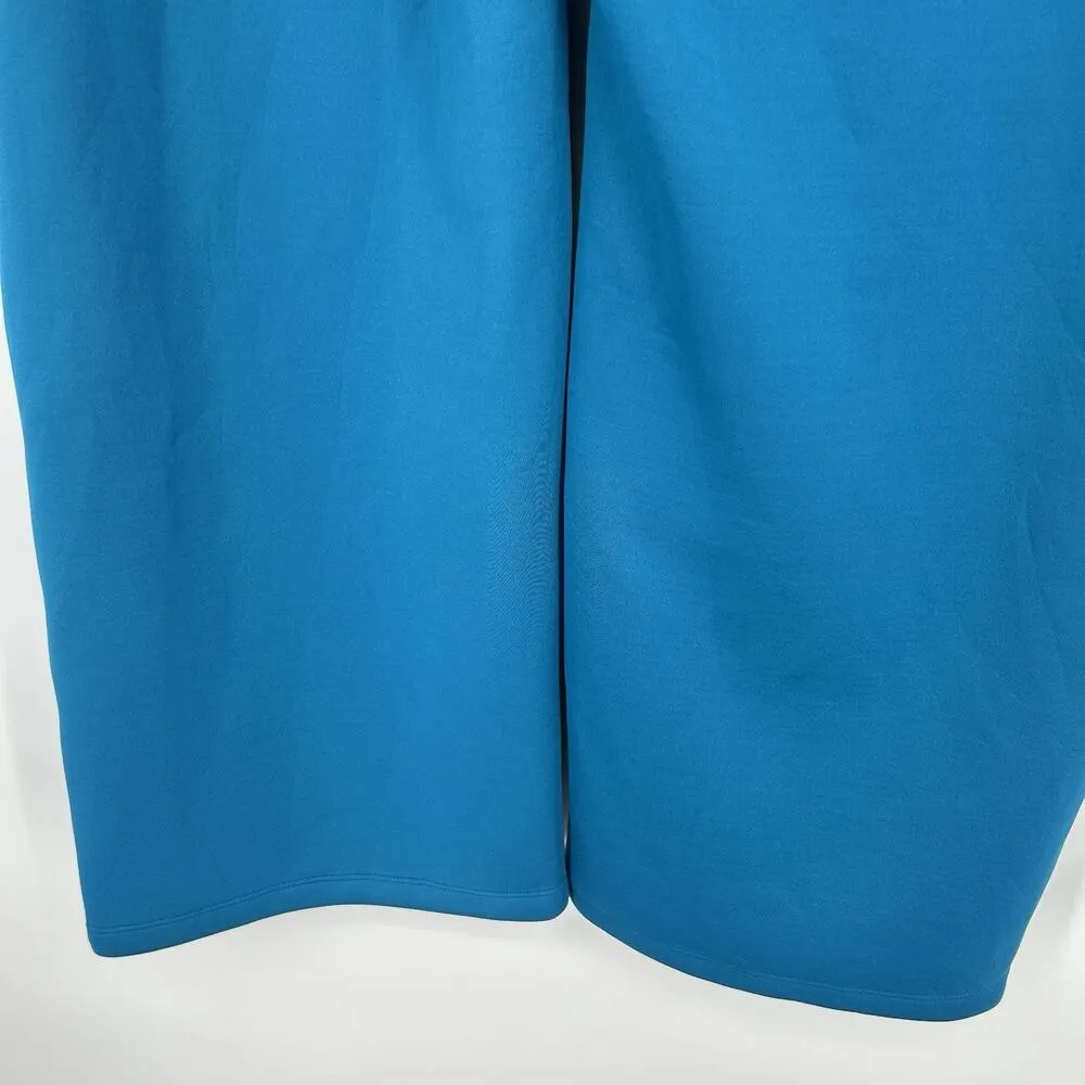 NEW Nike Court Dri FIT Heritage Womens Tennis Pants Teal Wide Leg Size XL - Image 10
