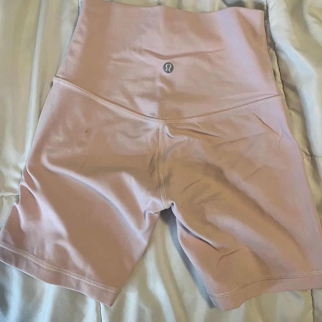Lululemon Align HR Short 6" in Soft Pink - Image 4