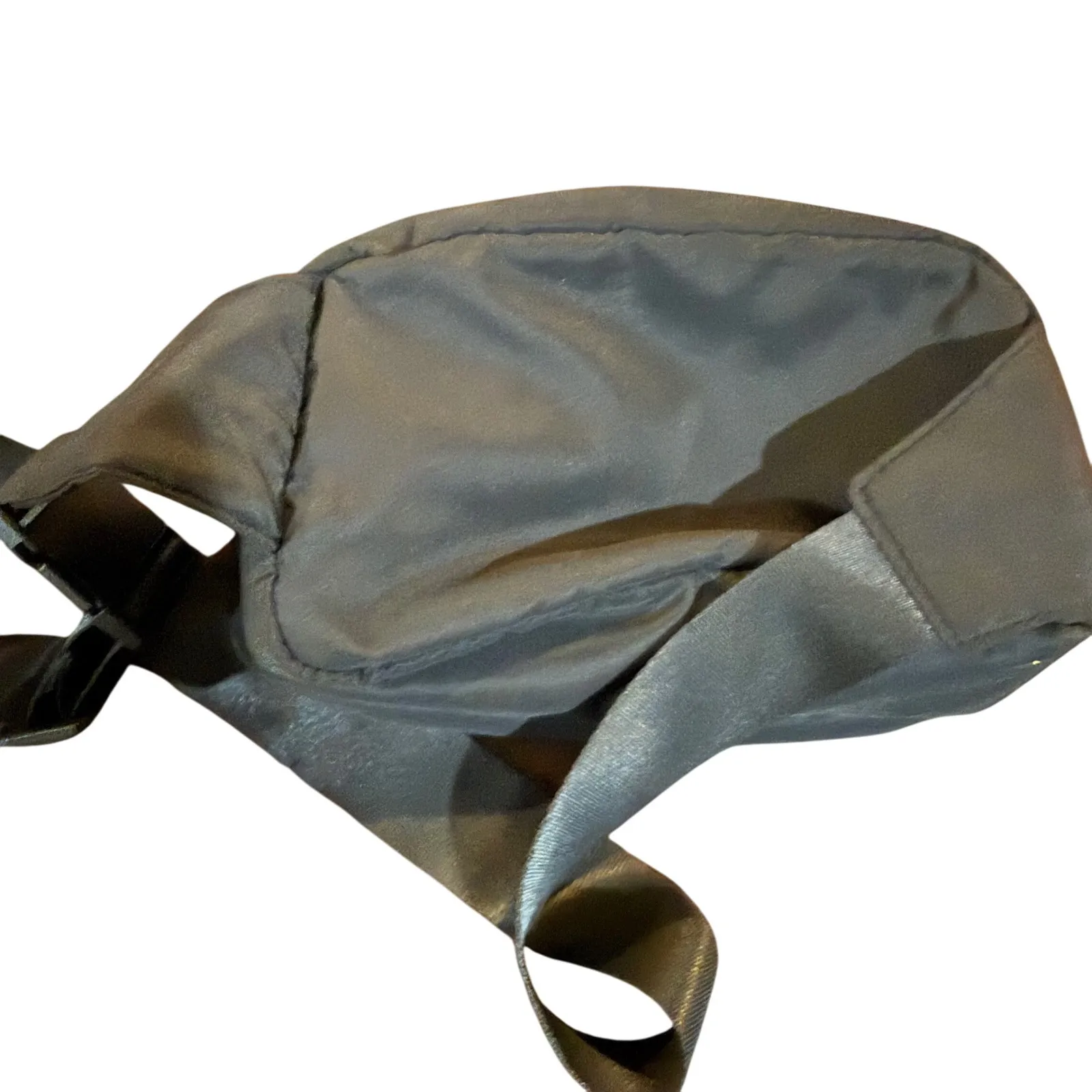 WILO The Label Black Nylon Belt Bag Fanny Pack Adjustable Strap Zip Pouch - Image 5