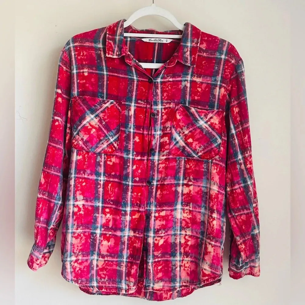 Vanilla Star Flannel Shirt - Size M - Image 3