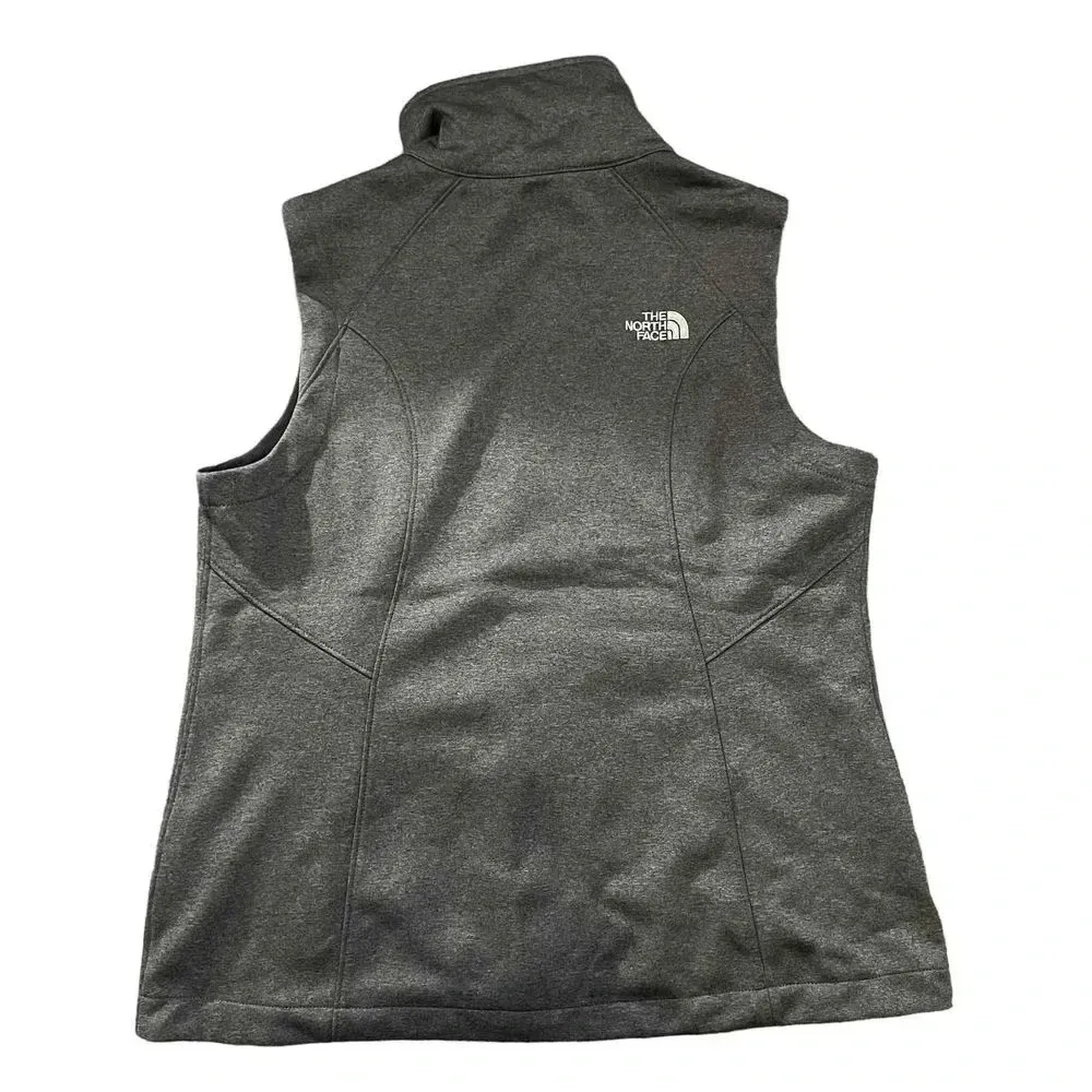 The North Face Women's Medium‎ Ridgeline Vest Gray Polyester Full Zip Pockets - Image 6