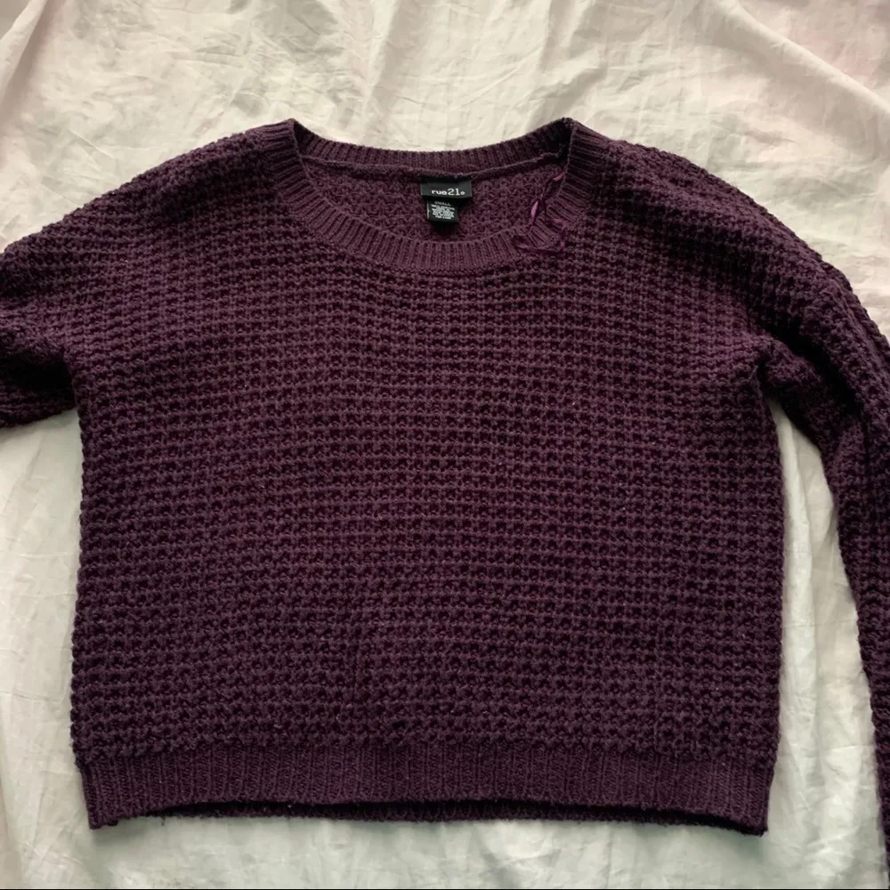 Rue21 Plum Sweater - Image 5