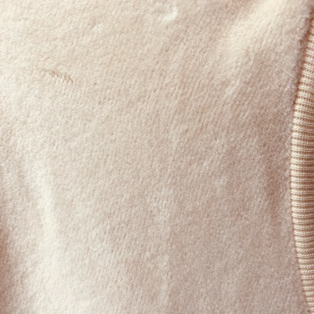 NWT Sundry Side Zip Velour Sweatshirt  I Beige Women’s M Gorpcore Mean Girls - Image 11