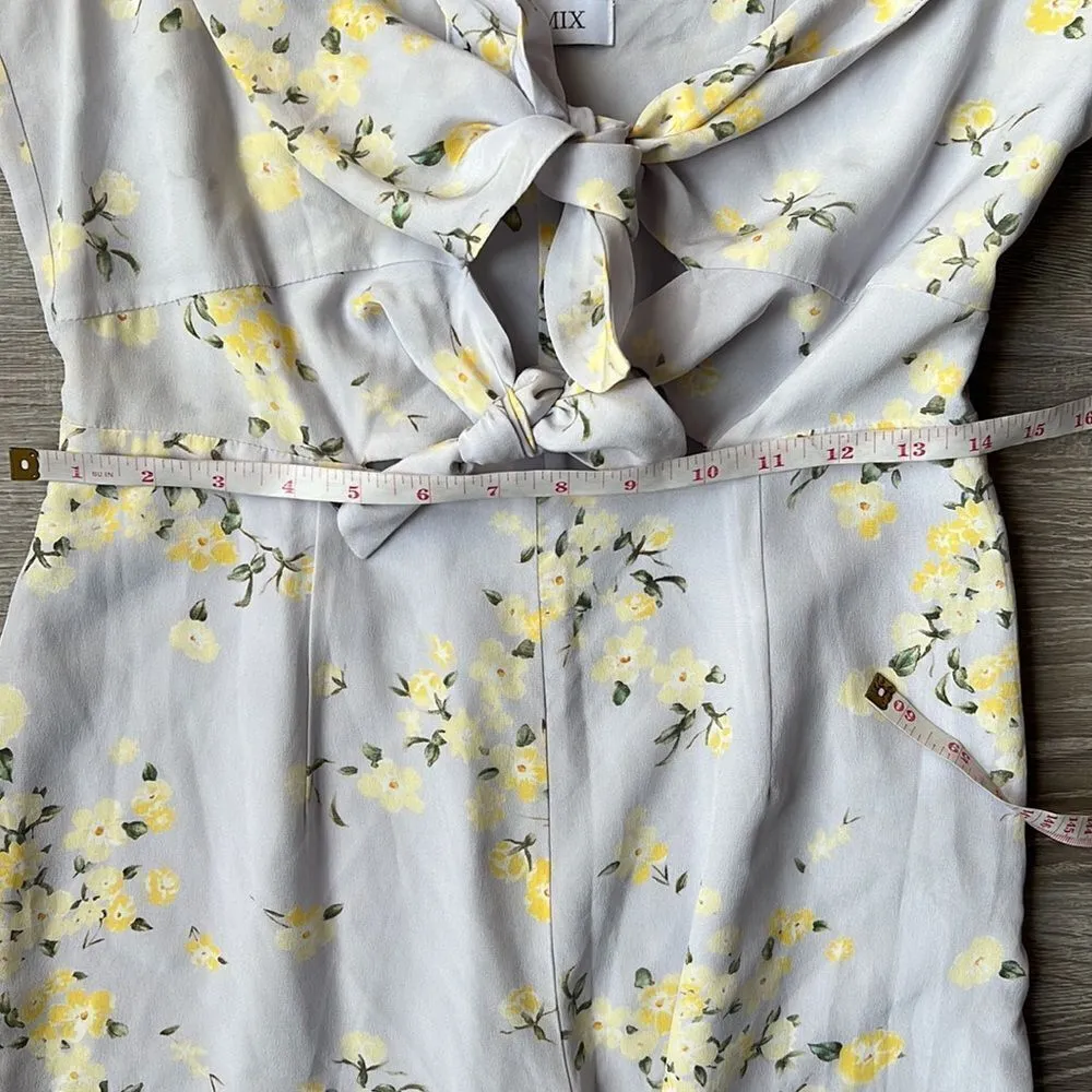 Intermix Floral Octavia Lilac Jumpsuit - Image 12