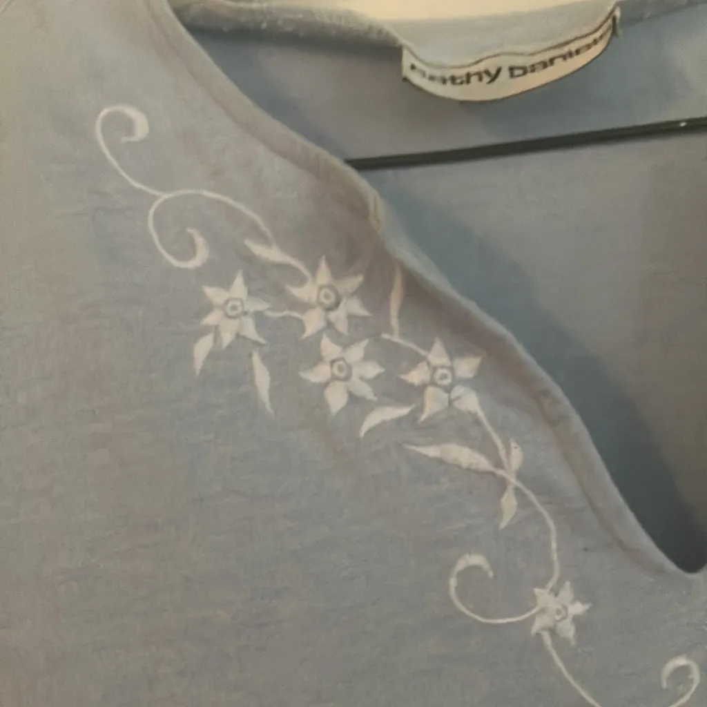 Cathy Daniels FINAL MARKDOWN  summer top xl - Image 2