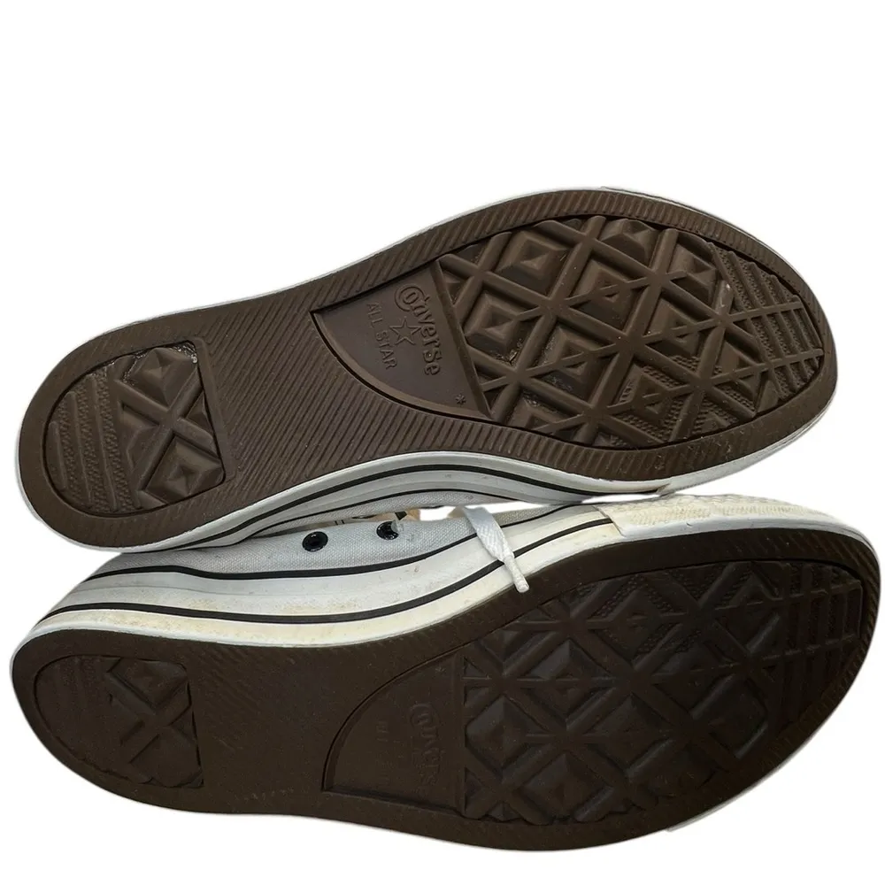 Converse Chuck Taylor All Star White High Top Sneaker “Pops” Mens 10 Women's 12 - Image 7