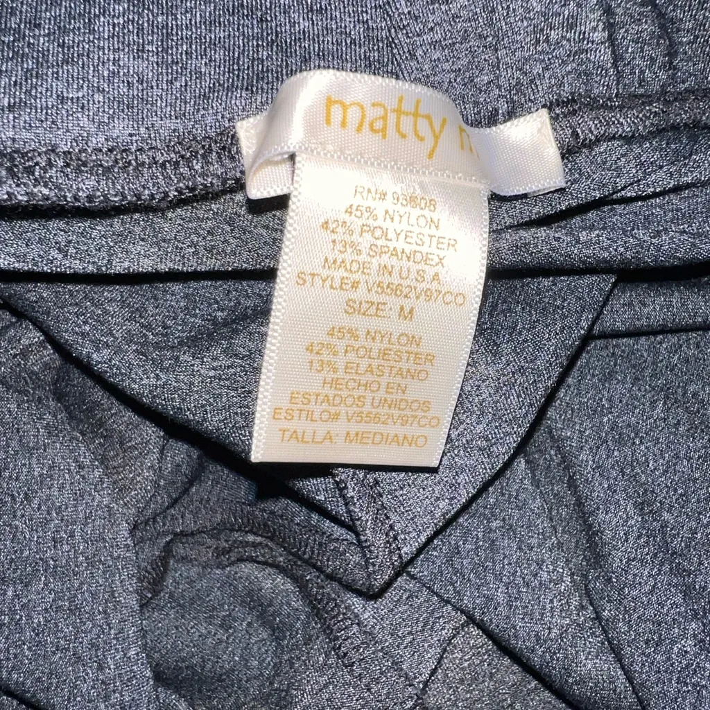 Marty M🦎Legging, Thicker Material, Wide Waist Band🌵 Gray Size M - Image 3