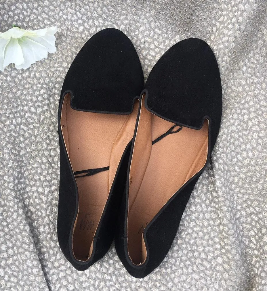 Black Flats/Loafers - Image 2