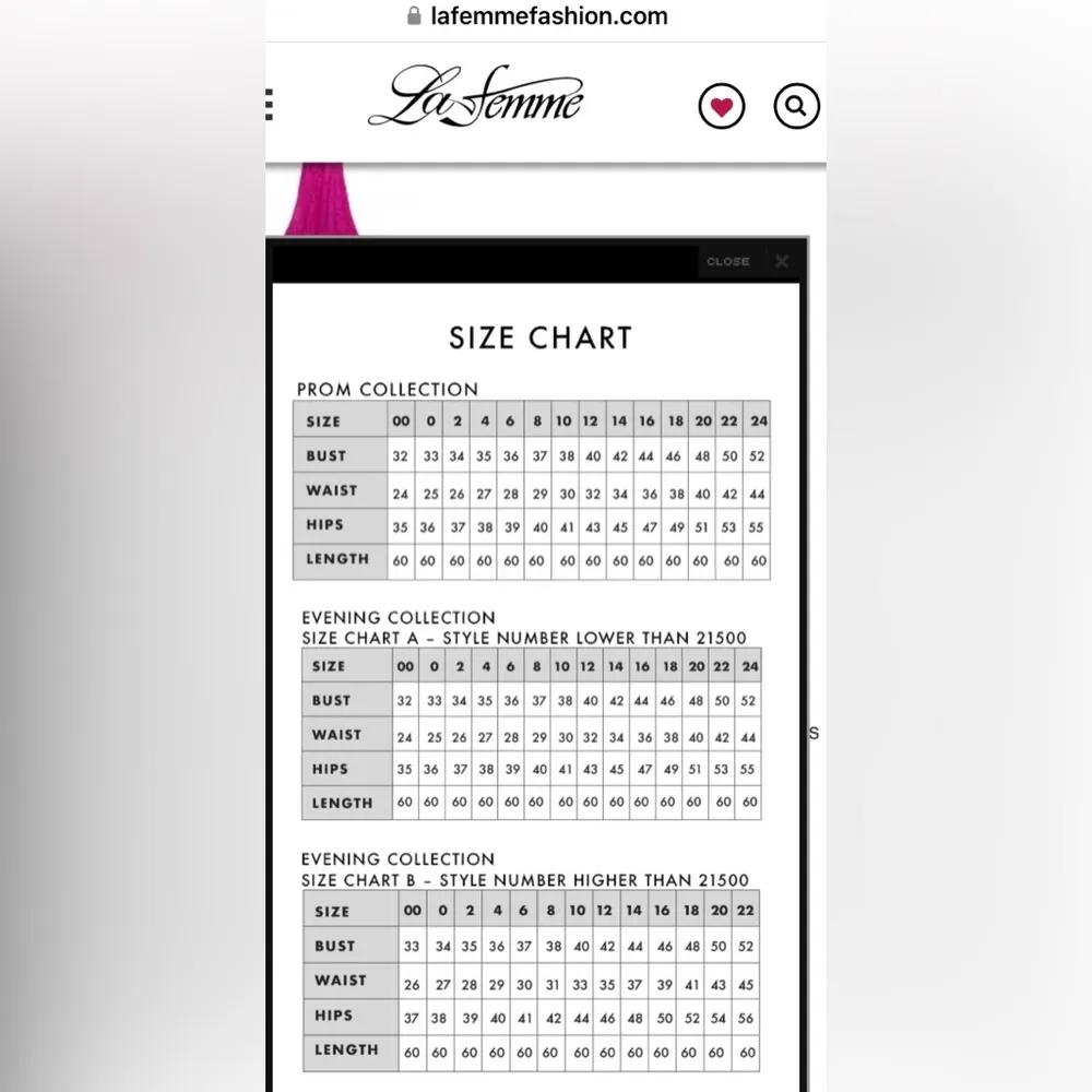 La Femme Hot Pink V-neck Stretch Lace Trumpet Dress Size 12 - Image 4