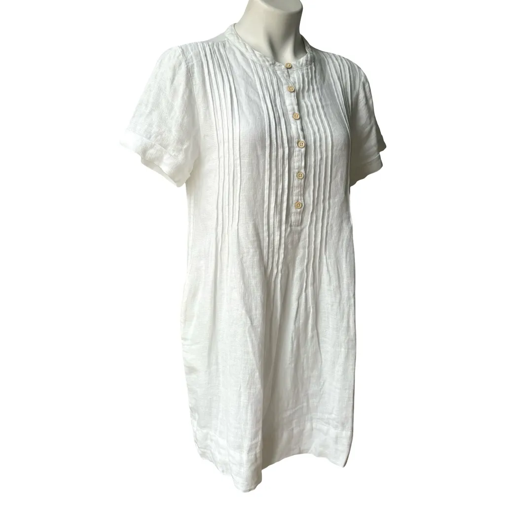 Faherty Gemina Basketweave Dress, Sz S - Image 6