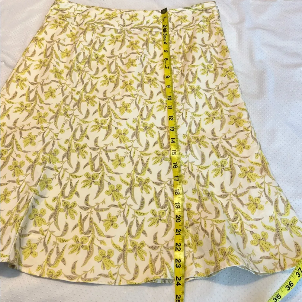 Vintage Gap Stretch Floral Skirt Women’s Size 8 Lined - Image 8