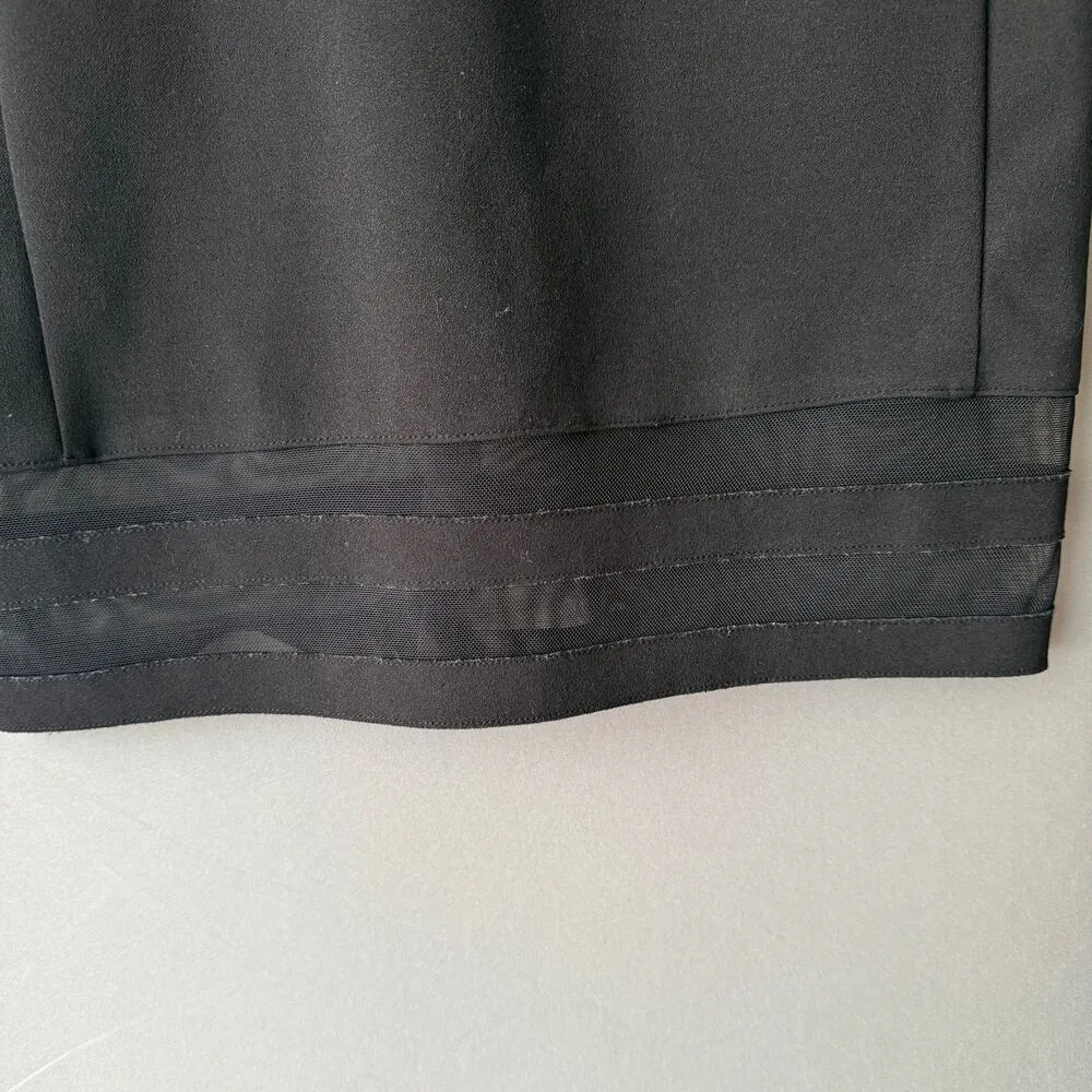 Calvin Klein sz 8 black work career sheath‎ midi dress - Image 5