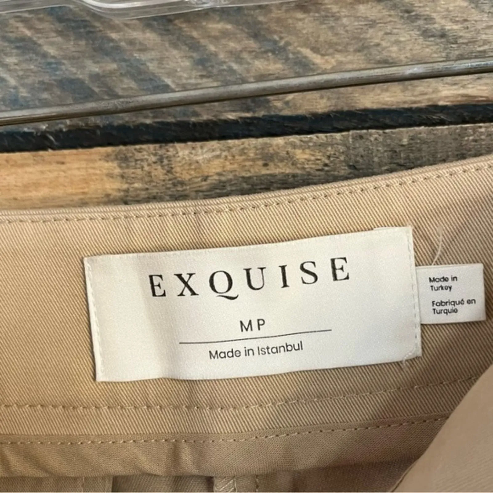 Exquise Tan Pants Size Medium Petite‎ - Image 10