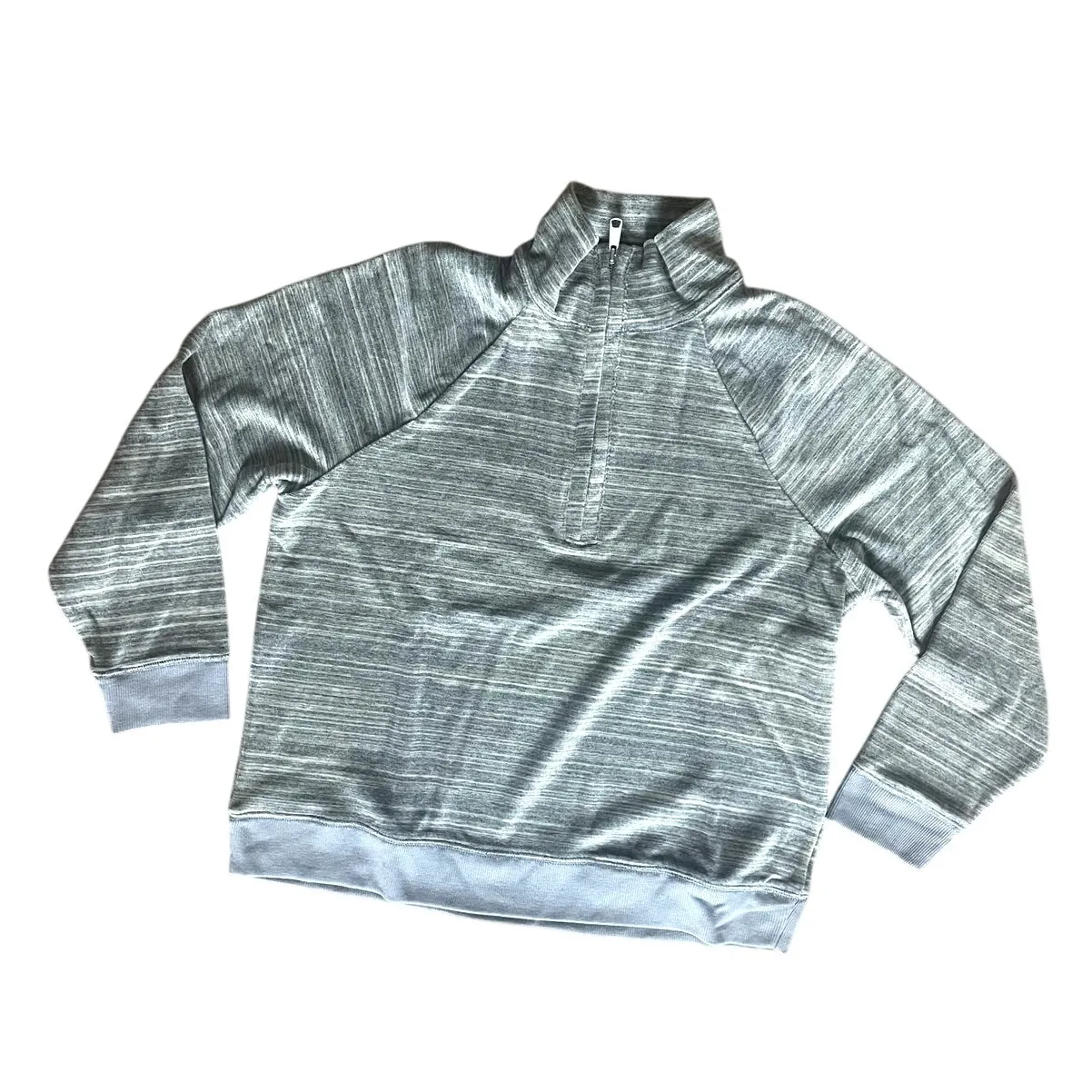 NWT Madewell MWL Velour Space-Dyed Half-Zip Sweatshirt & Sweatpants Size Medium - Image 3