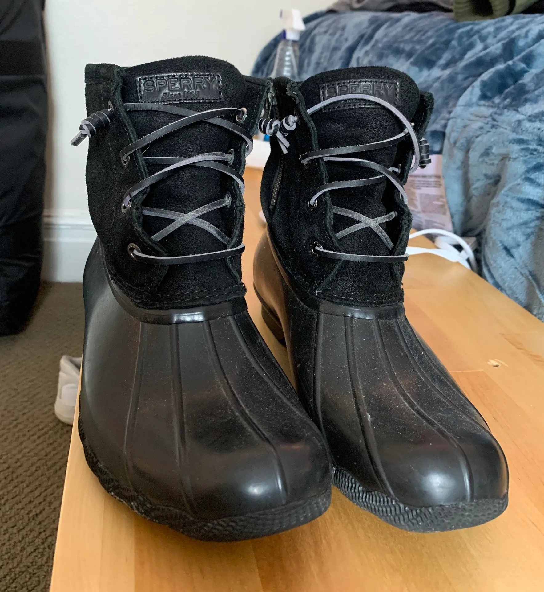 Sperry Black Duck Boots - Image 2