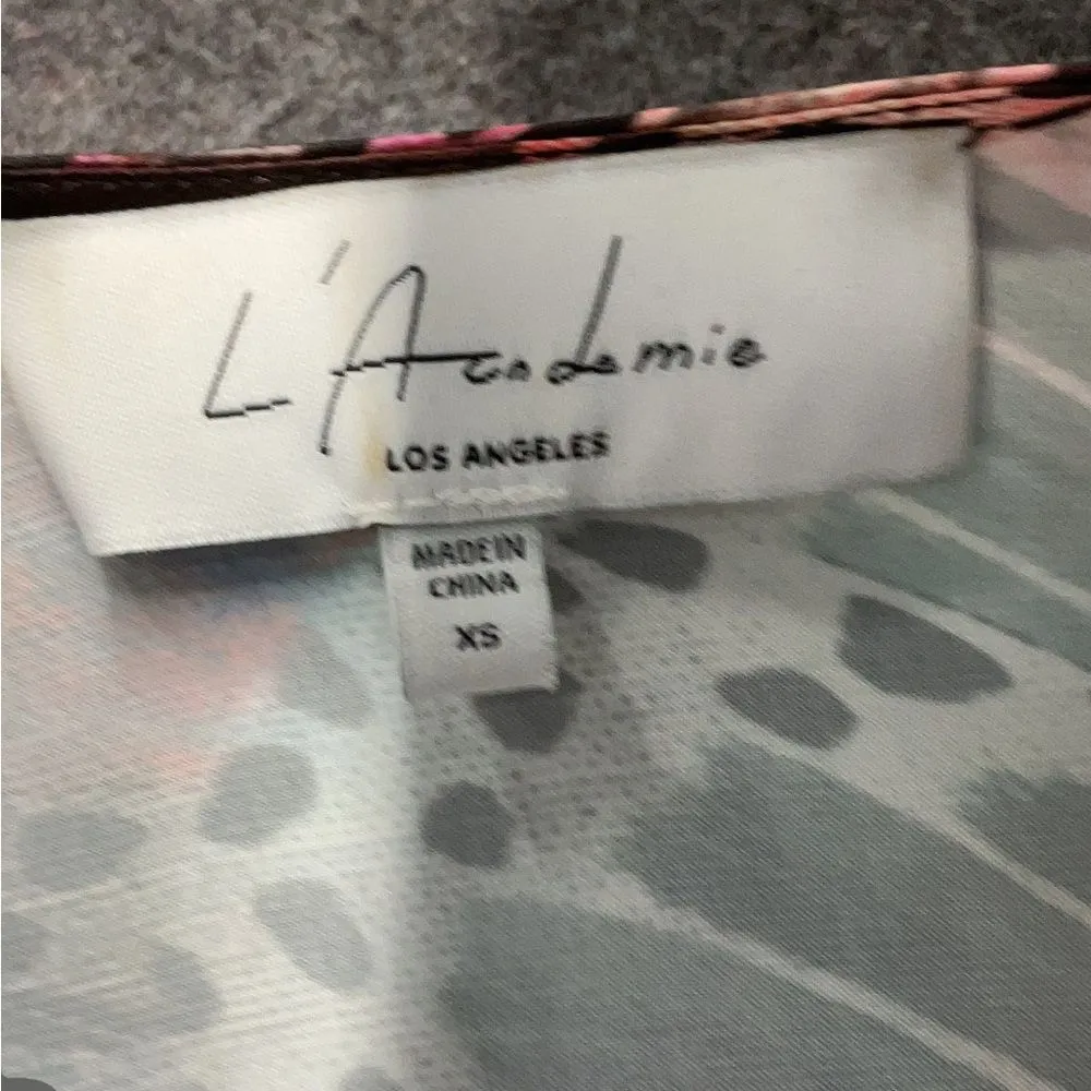 L’ Academie BEA BLOUSE in the color abstract xs - Image 6