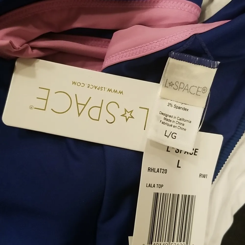 💕L*SPACE💕 Ribbed Sporty Bikini (Lala Top + Vacay Classic Bottom) Large L NWT - Image 12