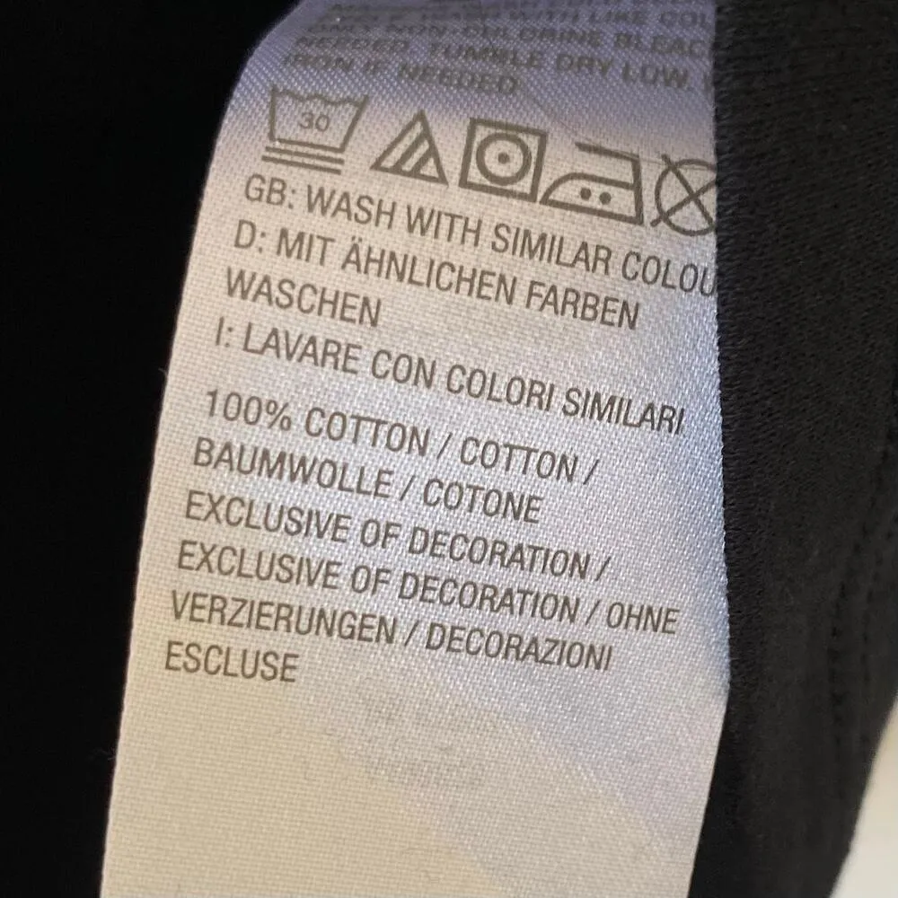 ISAAC MIZRAHI LIVE NWOT Essentials Wide V Neck Top Size Small Pitch Black Basic - Image 4