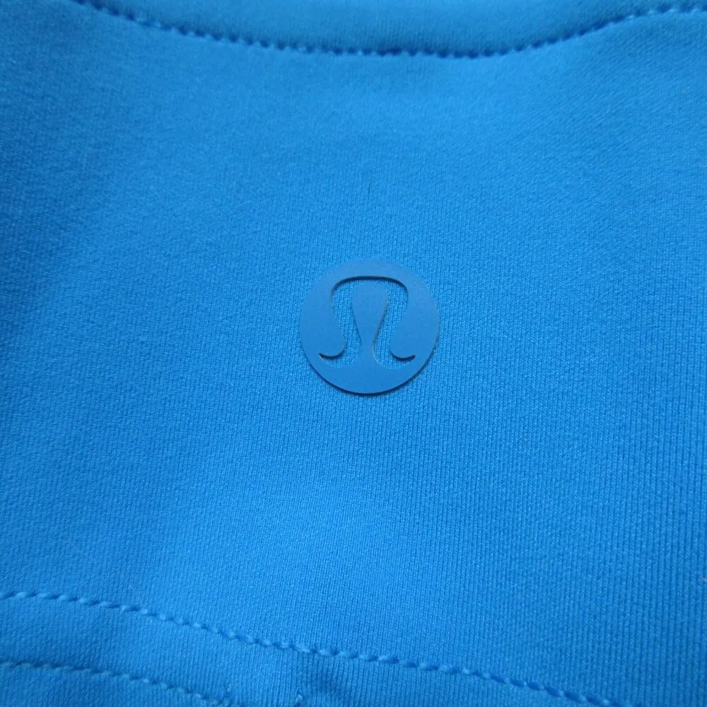 NWT Lululemon InStill Jacket Luon in Poolside Solid Stretch Full Zip 6 Blue - Image 4