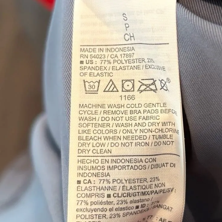 Old Navy Active Powersoft Blue Dress With Built In Shorts Size Small‎ - Image 8