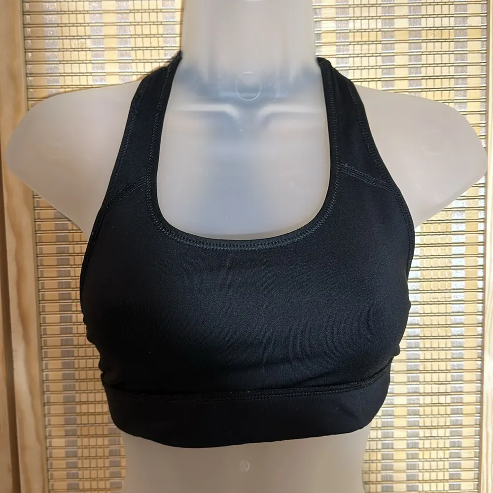 Nike Dri-Fit Black Just Do It Racerback Sports Bra X-Small - Image 10