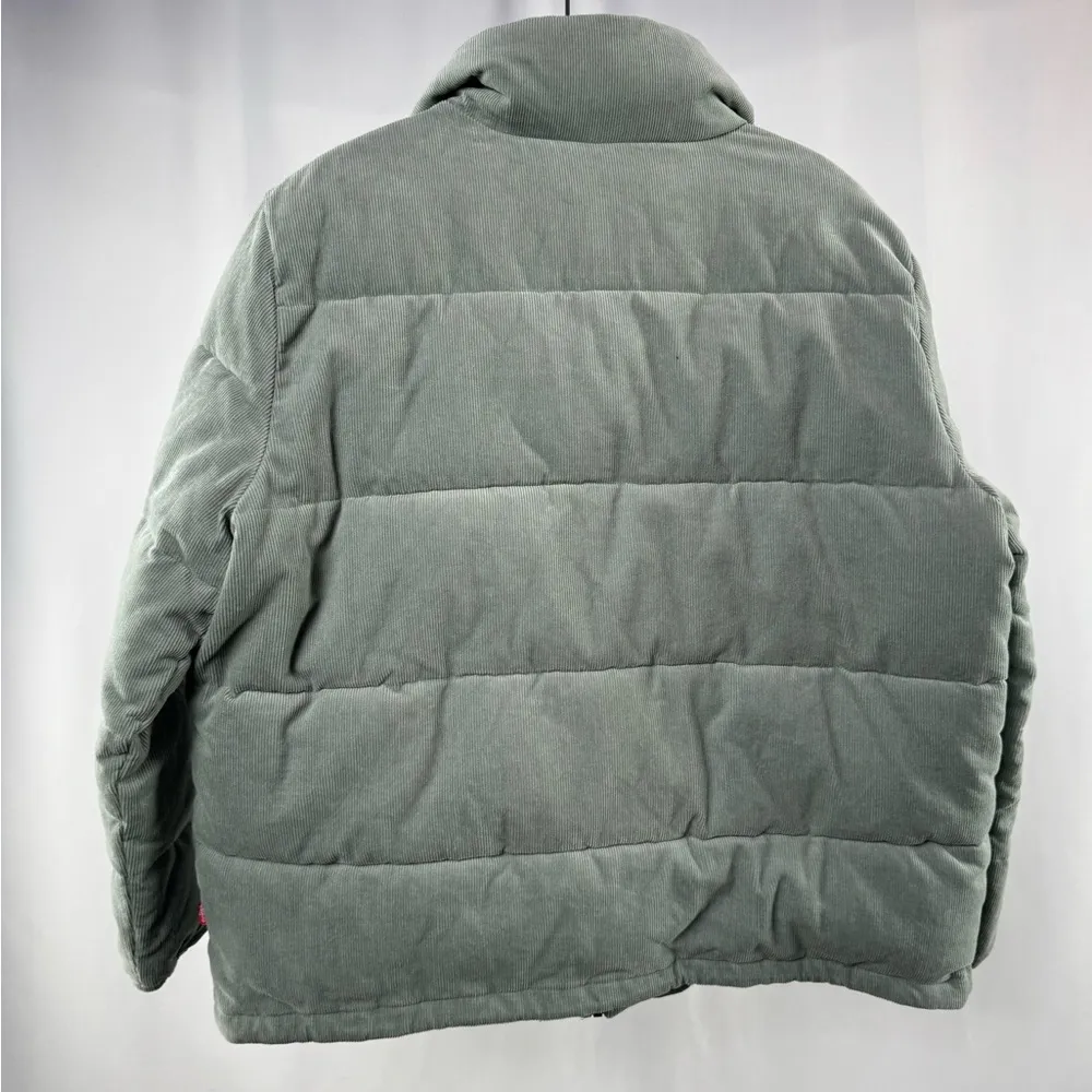 Levi’s Zoe‎ Corduroy Puffer Jacket in Mint Size Extra Large - Image 6