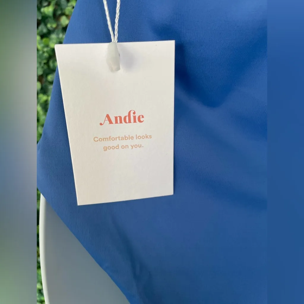 Andie’s Swim Lagos One Piece Swimsuit - Horizon Blue | Size Medium - NWT | $118 - Image 9
