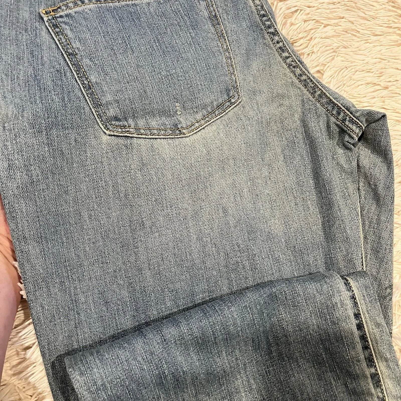 Talbots Womens Boyfriend Jeans Tapered Size 8 NWT Gorgeous Wash $89 MSRP - Image 6