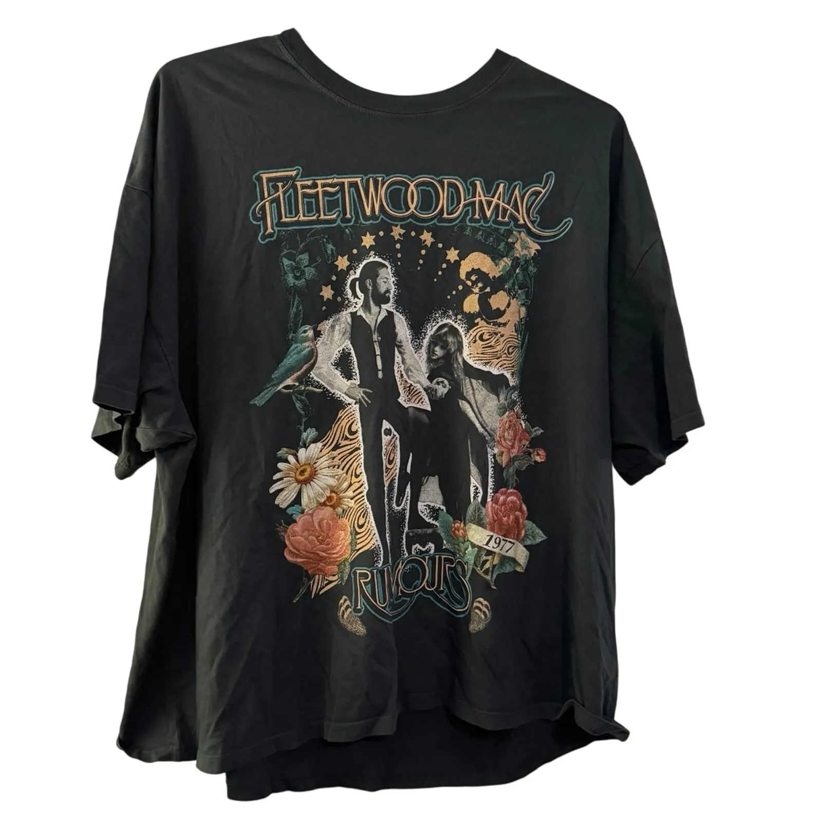DAYDREAMER Fleetwood Mac Rumors Tee One Size P2P 26 - 27” New w/ Tag MSRP $128 - Image 12