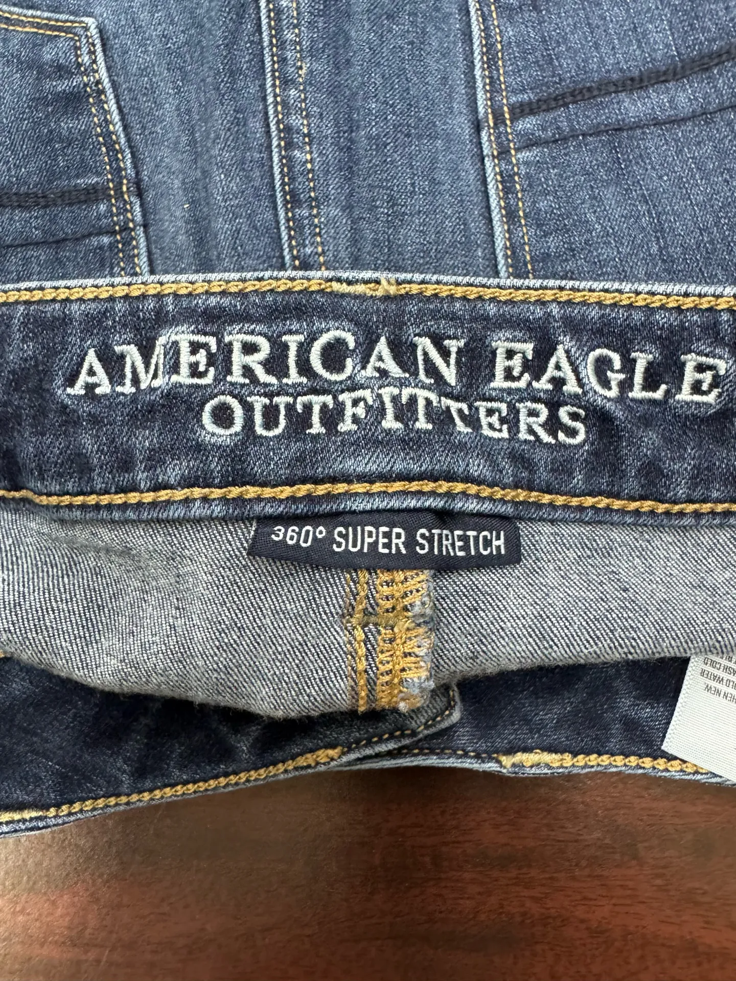 American Eagle 360 Super Stretch Hi-Rise Jegging Jeans Size 6 - Image 5