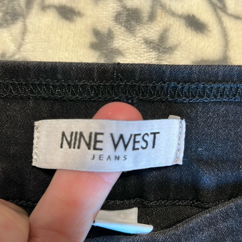 Nine West Black Jeans Pull On Heidi Stretch  Straight Leg - Image 7