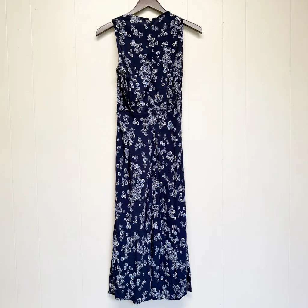 ROUJE Paolina Dress in Verveine Marine Size 40 US 8 Blue - Image 10