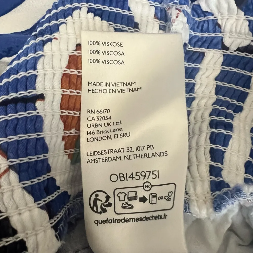 Anthropologie Maeve Women’s The Saria Smocked High Waist Wide Leg Printed Pants - Image 10