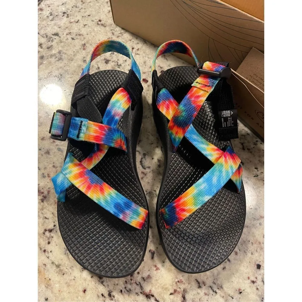 CHACO WOMEN'S Z/1 CLASSIC SANDAL‎ Size 6 Tie Dye New - Image 3