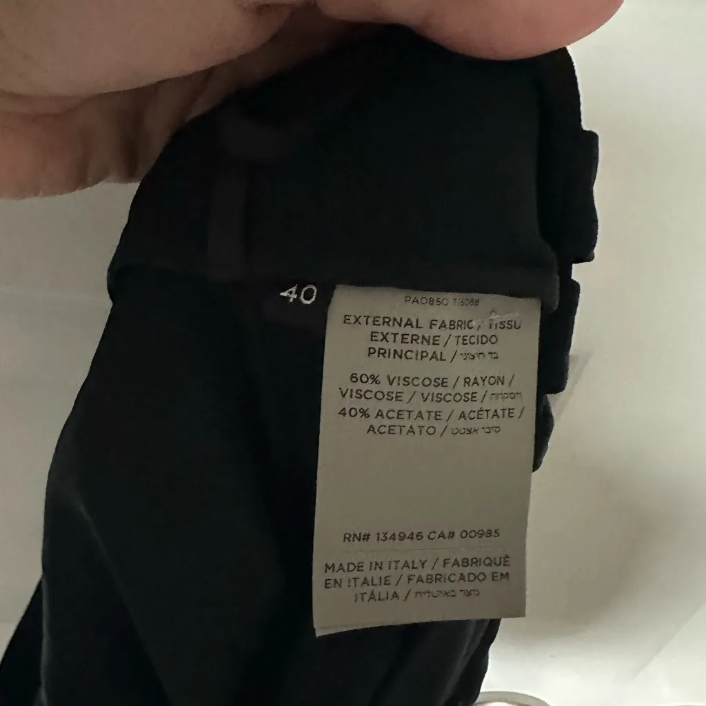 Tom Ford Viscose‎ Trousers with Asymmetric Hem - Image 7