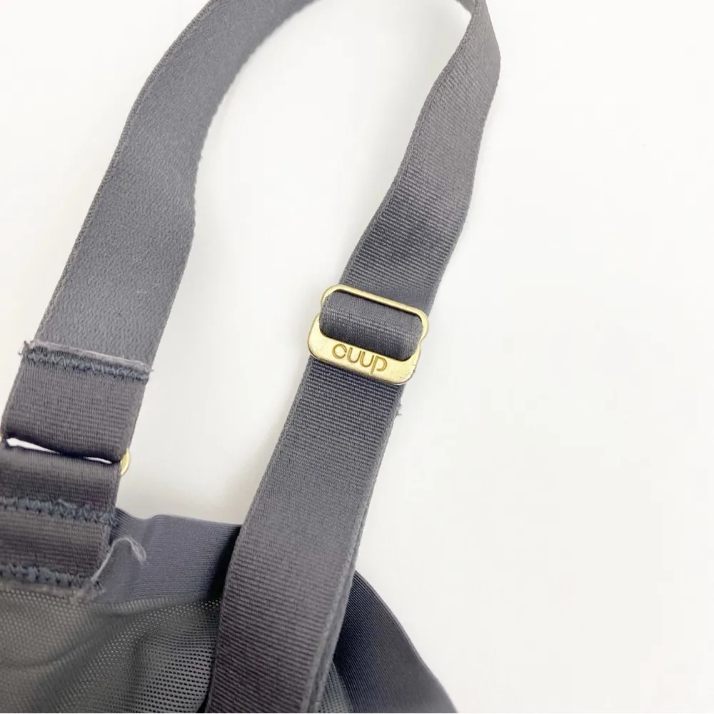 Cuup The Balconette Mesh Underwire Bra: Grey Slate 38G (4D) Size undefined - Image 10