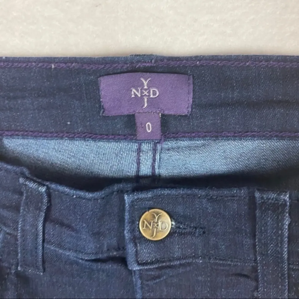 NYDJ Dark Wash Denim Georgie Skinny‎ Jean - Image 4