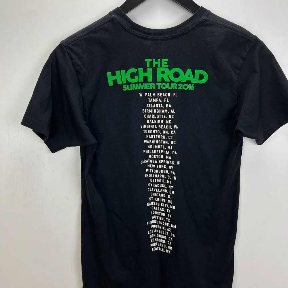Wiz Khalifa High Road Tour 2016 Rap Tee Size Small Black Graphic Concert Unisex - Image 5