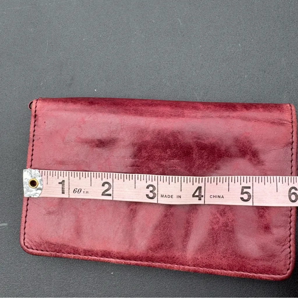 Hobo the Original Elegant Red/Burgundy Women's Clutch Red - Image 6